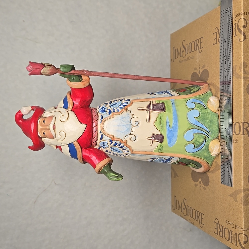Jim Shore Dutch Santa Figurine, 2013